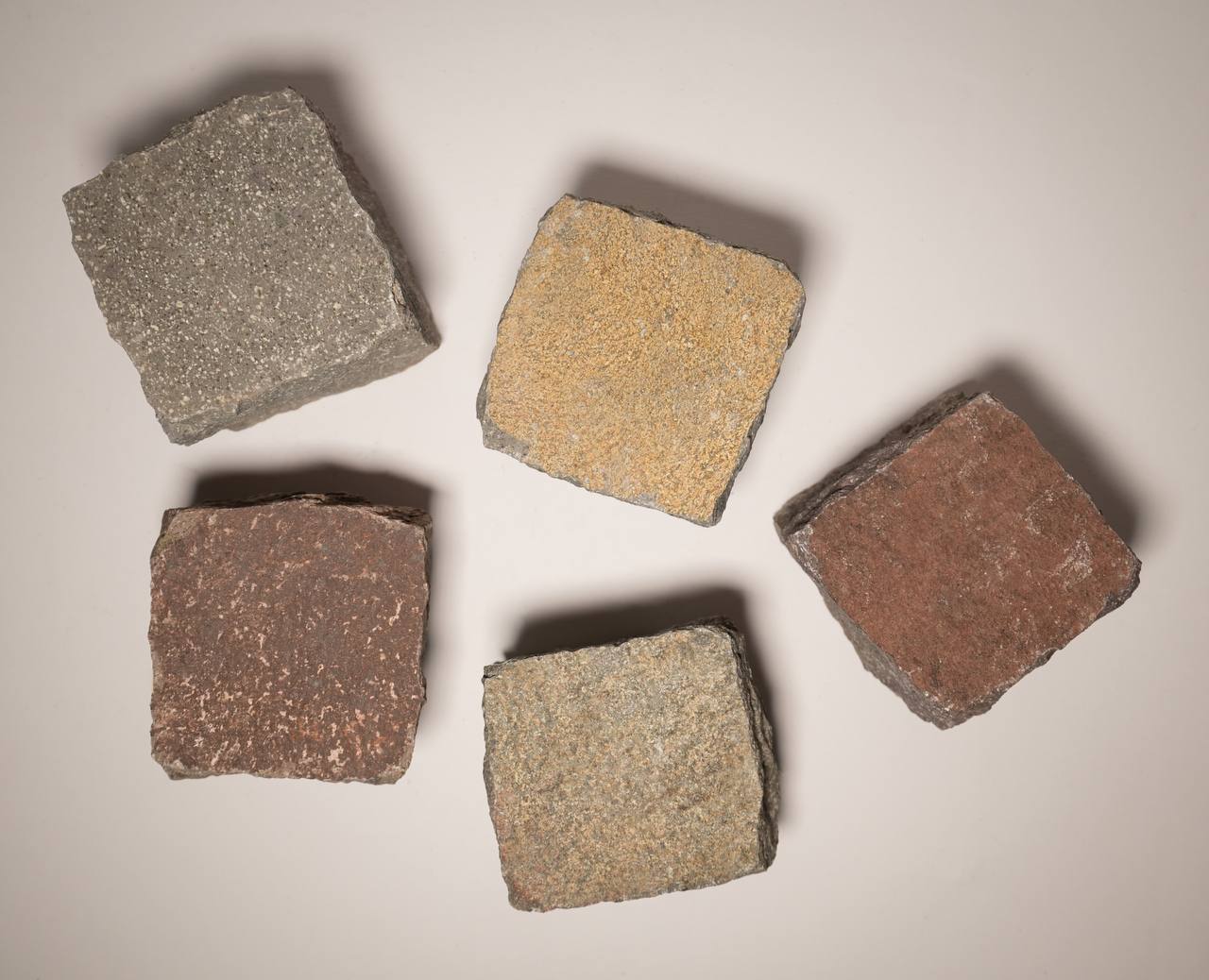 Rainbow Porphyry Cube